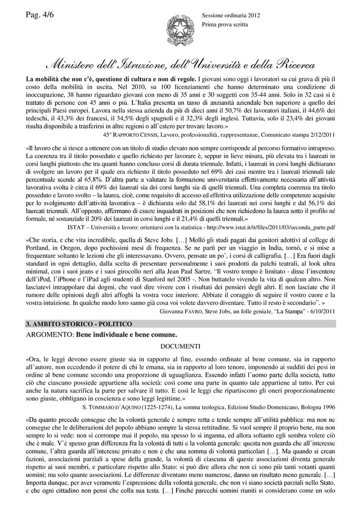 saggio breve tracce e documenti saggio breve tracce e documenti